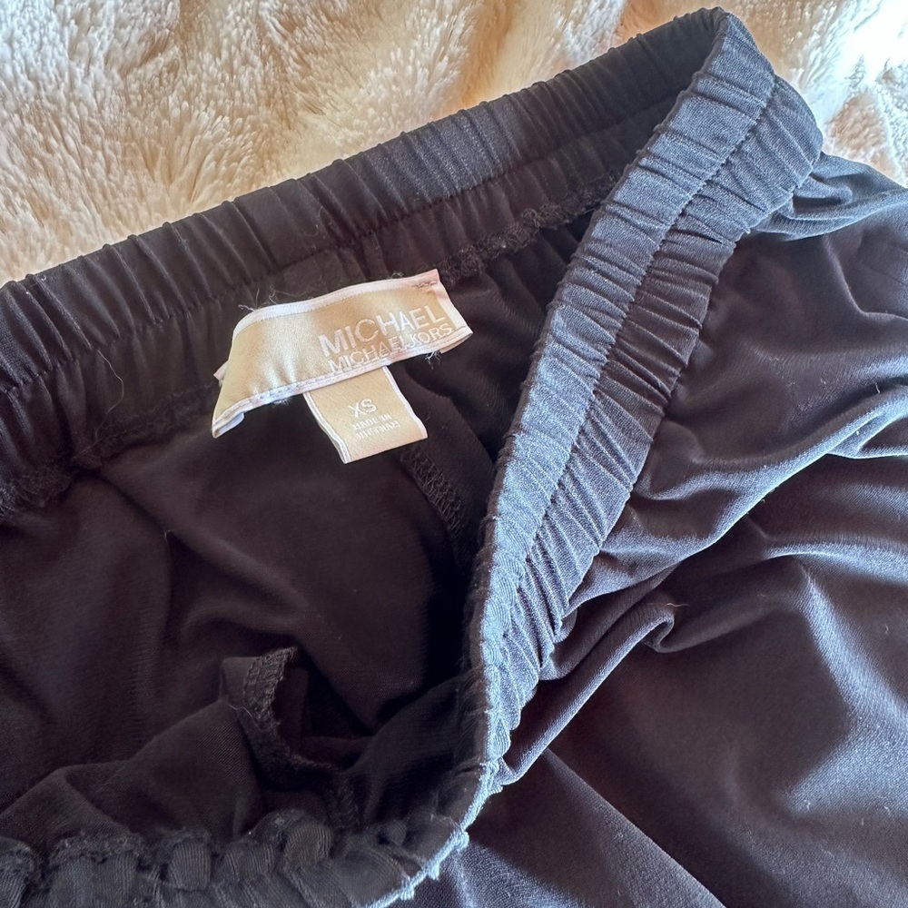 Michael Kors Wide Leg Black Pants XS